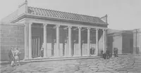 Picture 48 of 55 from Pompei past and present; its principal monuments as they are and as they used to be, reproduced and restored from photographs and original sketches (1905), leaf 51