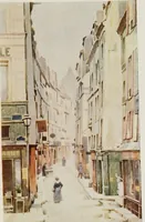 An illustration from A wanderer in Paris (1921)