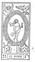 Picture 10 of 12 from Absolute key to occult science. The tarot of the Bohemians. The most ancient book in the world. For the exclusive use of initiates (1892), leaf 221