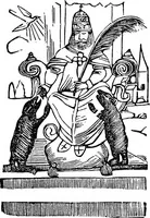 Picture 1 of 24 from Magicon: wonderful prophecies concerning popery and its impending overthrow and fall, together with predictions relative to America, the end of the world and the formation of the new earth, ... with twenty-four magic figures (1869), leaf 32