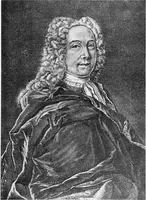An illustration from The mortal remains of Emanuel Swedenborg; an account of the historical and anatomical investigations executed by a committee, appointed on May 27th, 1908 (1910)