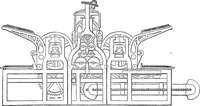 An illustration from A short history of the art of printing in England (1877)