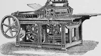 An illustration from A short history of the art of printing in England (1877)