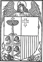 An illustration from The early printers of Spain and Portugal (1897)