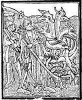An illustration from The early printers of Spain and Portugal (1897)