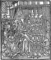 An illustration from The early printers of Spain and Portugal (1897)