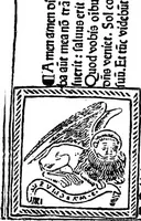 An illustration from The early printers of Spain and Portugal (1897)