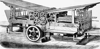 An illustration from A short history of the printing press and of the improvements in printing machinery from the time of Gutenberg up to the present day (1902)
