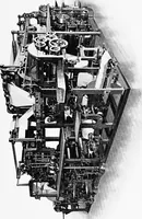 An illustration from A short history of the printing press and of the improvements in printing machinery from the time of Gutenberg up to the present day (1902)