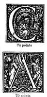 Picture 3 of 14 from Types of the De Vinne press; specimens for the use of compositors, proofreaders and publishers (1907), leaf 64