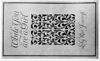 An illustration from The art of the book; a review of some recent European and American work in typography, page decoration &amp; binding (1914)