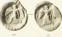 An illustration from The temple coins of Olympia : reprinted from "Nomisma" VIII.IX.XI (1921)