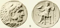 An illustration from The dated Alexander coinage of Sidon and Ake (1916)