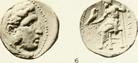 An illustration from The dated Alexander coinage of Sidon and Ake (1916)