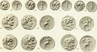 An illustration from The dated Alexander coinage of Sidon and Ake (1916)