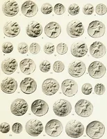 An illustration from The dated Alexander coinage of Sidon and Ake (1916)