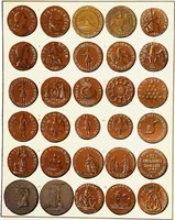 An illustration from The American numismatical manual of the currency or money of the aborigines, and colonial, state, and United States coins. With historical and descriptive notices of each coin or series (1859)