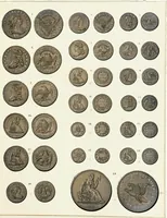 An illustration from The American numismatical manual of the currency or money of the aborigines, and colonial, state, and United States coins. With historical and descriptive notices of each coin or series (1859)