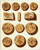 An illustration from The American numismatical manual of the currency or money of the aborigines, and colonial, state, and United States coins. With historical and descriptive notices of each coin or series (1859)