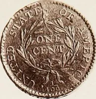 Picture 6 of 34 from Monograph of United States cents and half cents issued between the years 1793 and 1857: to which is added a table of the principal coins, tokens, jetons, medalets, patterns of coinage and Washington pieces, generally classified under the head of colonial coins. A contribution to the numismatic history of the United States (1879), leaf 30