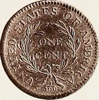 Picture 13 of 34 from Monograph of United States cents and half cents issued between the years 1793 and 1857: to which is added a table of the principal coins, tokens, jetons, medalets, patterns of coinage and Washington pieces, generally classified under the head of colonial coins. A contribution to the numismatic history of the United States (1879), leaf 30