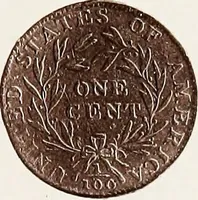 Picture 17 of 34 from Monograph of United States cents and half cents issued between the years 1793 and 1857: to which is added a table of the principal coins, tokens, jetons, medalets, patterns of coinage and Washington pieces, generally classified under the head of colonial coins. A contribution to the numismatic history of the United States (1879), leaf 30
