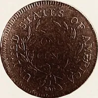 Picture 21 of 34 from Monograph of United States cents and half cents issued between the years 1793 and 1857: to which is added a table of the principal coins, tokens, jetons, medalets, patterns of coinage and Washington pieces, generally classified under the head of colonial coins. A contribution to the numismatic history of the United States (1879), leaf 30