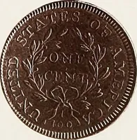 Picture 23 of 34 from Monograph of United States cents and half cents issued between the years 1793 and 1857: to which is added a table of the principal coins, tokens, jetons, medalets, patterns of coinage and Washington pieces, generally classified under the head of colonial coins. A contribution to the numismatic history of the United States (1879), leaf 30