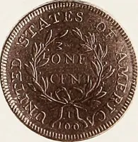 Picture 27 of 34 from Monograph of United States cents and half cents issued between the years 1793 and 1857: to which is added a table of the principal coins, tokens, jetons, medalets, patterns of coinage and Washington pieces, generally classified under the head of colonial coins. A contribution to the numismatic history of the United States (1879), leaf 30