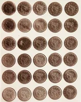 Picture 32 of 34 from Monograph of United States cents and half cents issued between the years 1793 and 1857: to which is added a table of the principal coins, tokens, jetons, medalets, patterns of coinage and Washington pieces, generally classified under the head of colonial coins. A contribution to the numismatic history of the United States (1879), leaf 54