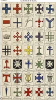An illustration from An introduction to heraldry, with nearly one thousand illustrations; including the arms of about five hundred different families (1892)