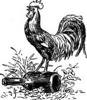 An illustration from The history of signboards : from the earliest times to the present day (1866)