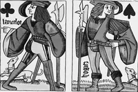 An illustration from The devil's picture-books. A history of playing cards (1890)