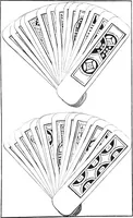 An illustration from The devil's picture-books. A history of playing cards (1890)