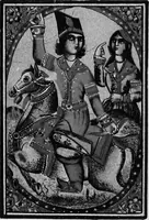 An illustration from The devil's picture-books. A history of playing cards (1890)