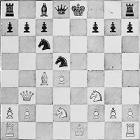 Picture 50 of 83 from The chess-players' manual : containing the laws of the game according to the revised code laid down by the British Chess Association in 1862 (1902), leaf 410