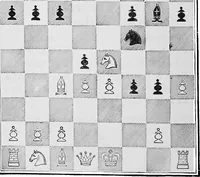 An illustration from The chess-players' manual : containing the laws of the game according to the revised code laid down by the British Chess Association in 1862 (1902)