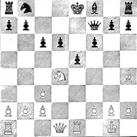 An illustration from The chess-players' manual : containing the laws of the game according to the revised code laid down by the British Chess Association in 1862 (1902)