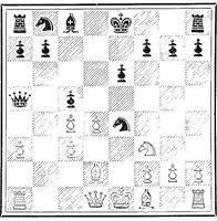An illustration from Chess openings (1904)