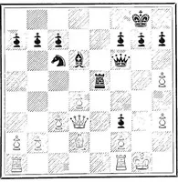 An illustration from Chess openings (1904)