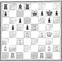 An illustration from Chess openings (1904)