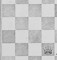 An illustration from Chess gems: Some of the finest examples of chess strategy, by ancient and modern masters (1878)