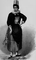 An illustration from Select historical costumes (1868)