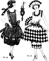 Picture 21 of 35 from How to make paper costumes (1922), leaf 23