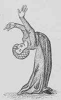 An illustration from The sports and pastimes of the people of England from the earliest period, including the rural and domestic recreations, May games, mummeries, pageants, processions and pompous spectacles (1903)
