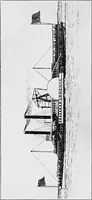 An illustration from Old steamboat days on the Hudson River; tales and reminiscences of the stirring times that followed the introduction of steam navigation (1907)