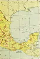 An illustration from Hammond's business atlas of economic geography: a new series of maps showing: relief of the land, temperature, rainfall, natural vegetation, productive and non-productive regions, mineral products, agricultural products, distribution of population, etc., etc (1921)
