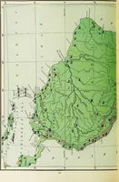 An illustration from Hammond's business atlas of economic geography: a new series of maps showing: relief of the land, temperature, rainfall, natural vegetation, productive and non-productive regions, mineral products, agricultural products, distribution of population, etc., etc (1921)