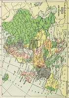An illustration from Hammond's business atlas of economic geography: a new series of maps showing: relief of the land, temperature, rainfall, natural vegetation, productive and non-productive regions, mineral products, agricultural products, distribution of population, etc., etc (1921)
