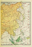 An illustration from Hammond's business atlas of economic geography: a new series of maps showing: relief of the land, temperature, rainfall, natural vegetation, productive and non-productive regions, mineral products, agricultural products, distribution of population, etc., etc (1921)